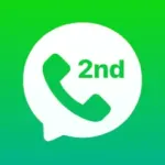 2nd Line - Second Phone Number Icon