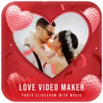 Love Video Maker With Music Icon