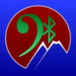 Blue Van Clef for Mobile Icon