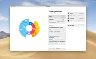 Sunburst Diagram Icon