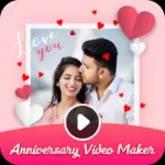 Anniversary Video Maker Icon