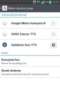 Sahibinin Sesi TTS 1.0.2 Screenshot