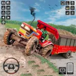 Cargo Tractor Trolley Game 25 Icon