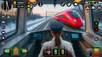 City Train Games Driver Sim 3D Icon