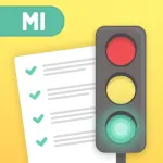 Michigan DMV Permit Test Prep Icon