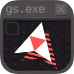 Glitchskier Icon