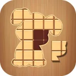 Woody Block Brain Test Icon