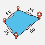 Easy Area : Land Area Measure Icon