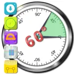 Angle Meter Icon