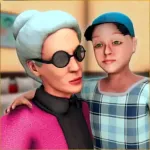 Grandma Simulator Granny Games Icon