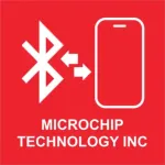 Microchip Bluetooth Data Icon