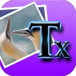 Text on Images - Write Beautiful Caption & Cute Fonts For Pictures Icon