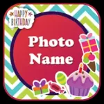 Birthday Card Maker with Photo Icon