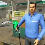Gas Station Simulator Games 3D Icon