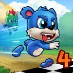 Fun Run 4 - Multiplayer Games Icon