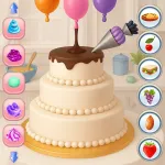 Fruit Chocolate Cake Cooking Icon