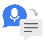 Voice SMS Typing: Voice Chat Icon