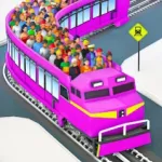 Passenger Express Train Game Icon