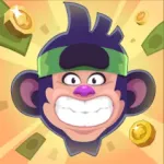 Monkey Match 3: Money Game Icon