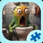 Ufo and Aliens Jigsaw Puzzles Icon