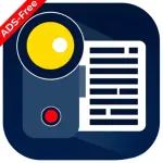 Teleprompter for Videos Script Icon