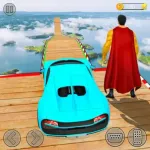 Superhero Car Driving School Icon