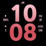 Big Sweet Pink Watch Face Icon