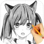 Learn How to Draw Anime Sketch Icon