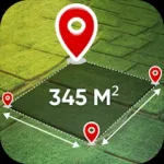 Distance & Land Area Measure Icon