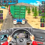 American Truck Cargo Games Sim Icon