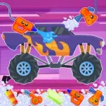 Preschool Kids Truck Auto Race Icon