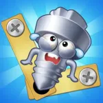 Take Off Bolts: Nuts & Bolts Icon
