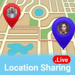 Live Location Sharing Icon