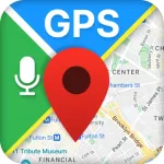 Easy Rout Map: Navigation Path Icon