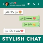 Chat Style for WA :Fonts Icon