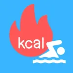 Calories Burned Swimming Icon
