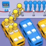 Car Jam 3D - Bus Escape Out Icon
