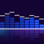 Audio Glow Music Visualizer Icon