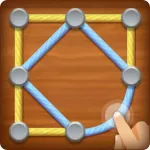 Line Puzzle: String Art Icon