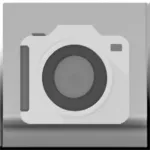 Black and White Camera Icon