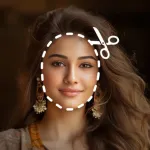 Cut Paste Photo Icon