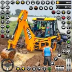 City Construction Games - JCB Icon