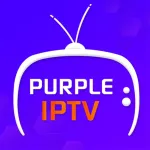 IPTV Smart Purple Player Icon