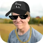 Thug Life Sticker Pic Editor Icon