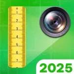 AR Ruler Cam: Photo Measure Icon
