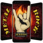 Heavy Metal Rock Radio Icon