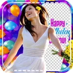 Birthday Pic Background Editor Icon
