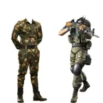 Army Suit Military Commando Icon