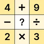 Math Puzzle Games - Crossmath‪®‬ Icon