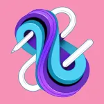 Endless Zoom Canvas - ZoomArt Icon